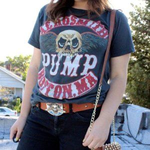 Aerosmith Vintage Style Band Tee 1989 Tour